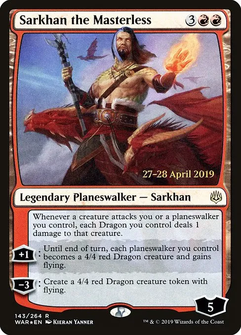 Sarkhan the Masterless - Foil