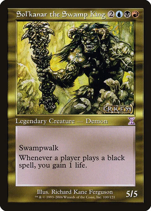 Sol'kanar the Swamp King - Foil