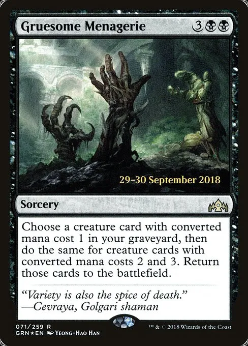 Gruesome Menagerie - Foil