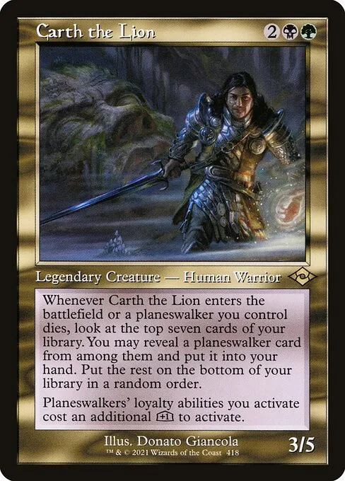 Carth the Lion - Foil
