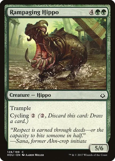 Rampaging Hippo - Foil