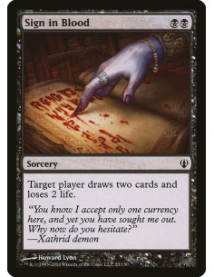 Sign in Blood