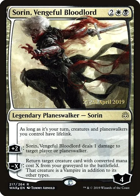 Sorin, Vengeful Bloodlord - Foil