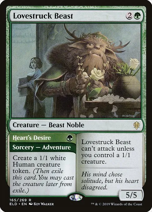 Lovestruck Beast // Heart's Desire - Foil