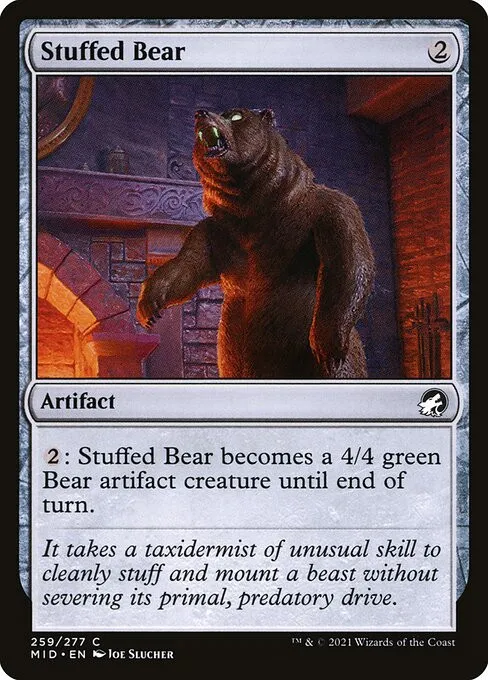 Stuffed Bear - Foil