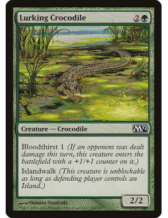 Lurking Crocodile - Foil