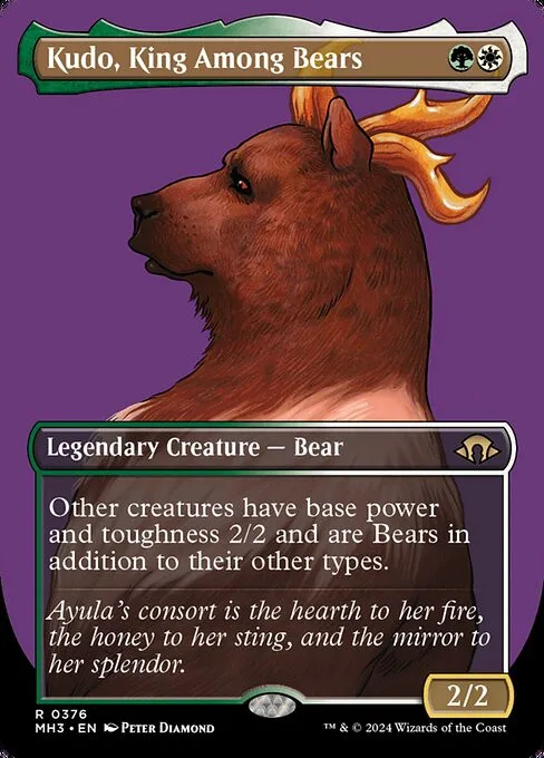 Kudo, King Among Bears - Foil