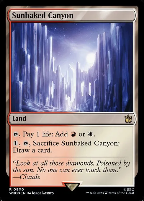 Sunbaked Canyon - Foil