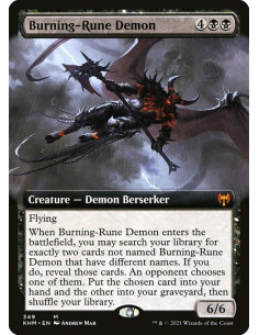 Burning-Rune Demon