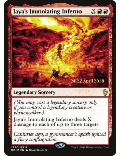 Jaya's Immolating Inferno - Foil