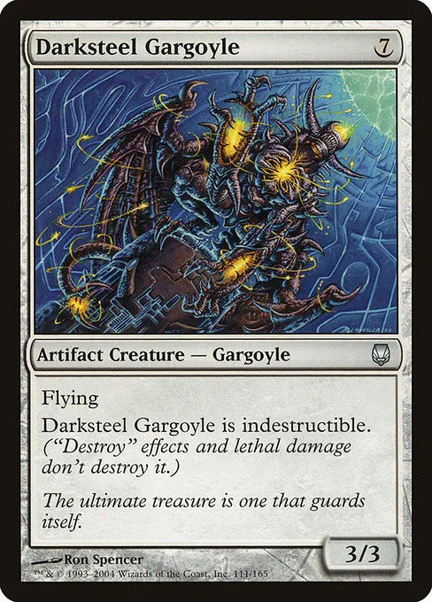 Darksteel Gargoyle - Foil