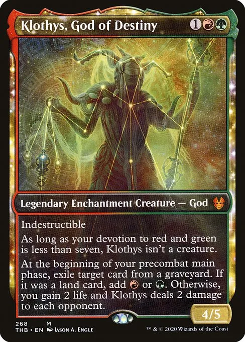 Klothys, God of Destiny - Foil