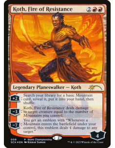 Koth, Fire of Resistance - Foil