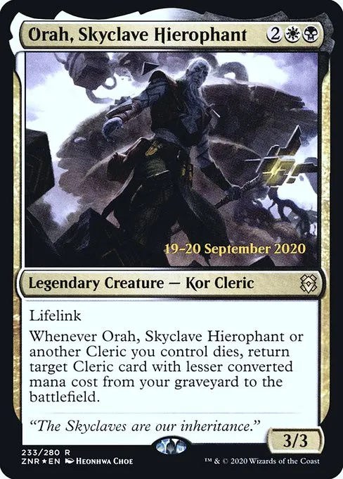 Orah, Skyclave Hierophant - Foil