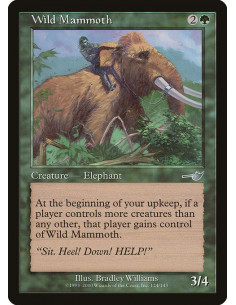 Wild Mammoth - Foil