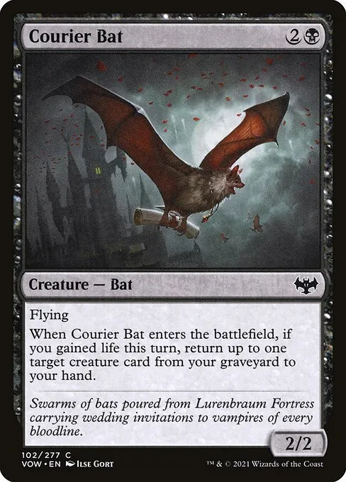 Courier Bat - Foil