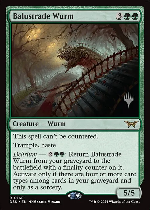 Balustrade Wurm - Foil