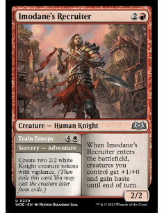 Imodane's Recruiter // Train Troops - Foil