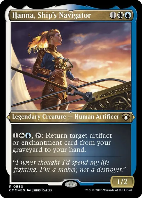 Hanna, Ship's Navigator - Foil