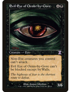 Evil Eye of Orms-by-Gore - Foil