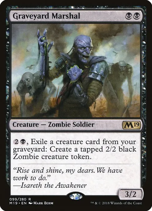 Graveyard Marshal - Foil
