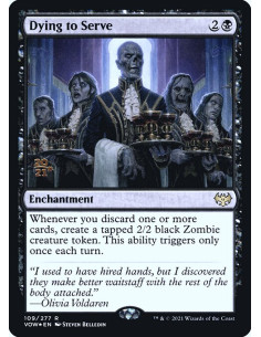 Dying to Serve - Foil