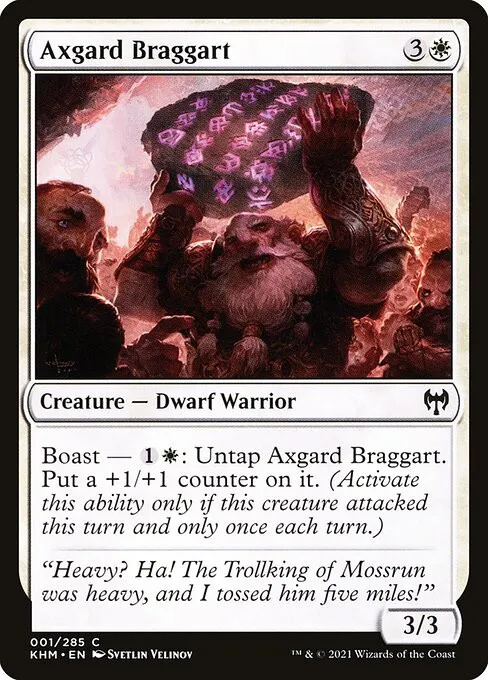 Axgard Braggart - Foil