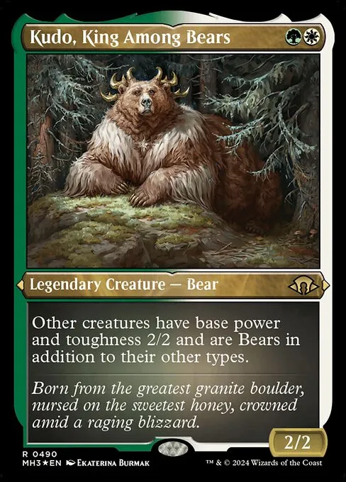 Kudo, King Among Bears - Foil
