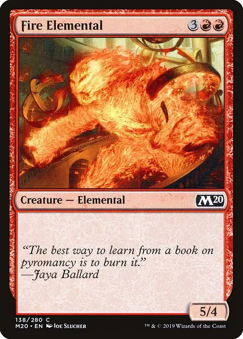 Fire Elemental - Foil