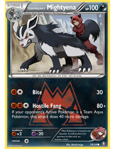 Team Magma's Mightyena