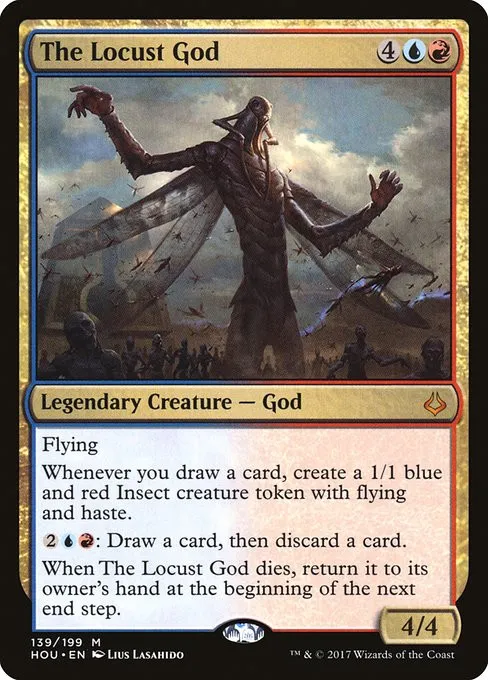 The Locust God - Foil