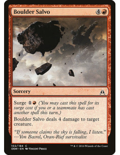 Boulder Salvo - Foil