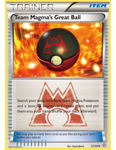 Team Magma's Great Ball