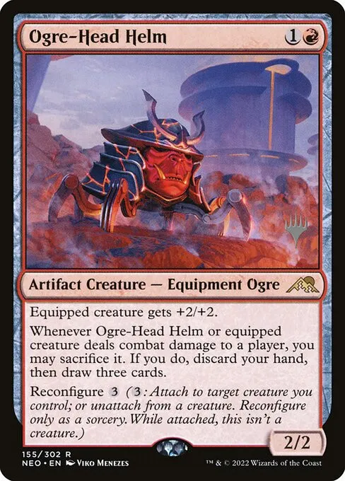 Ogre-Head Helm - Foil