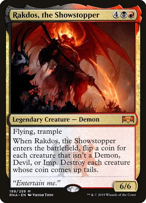 Rakdos, the Showstopper - Foil