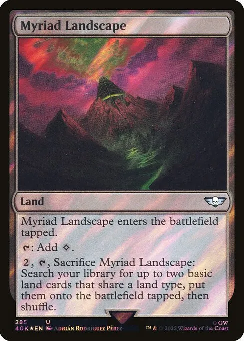 Myriad Landscape - Foil