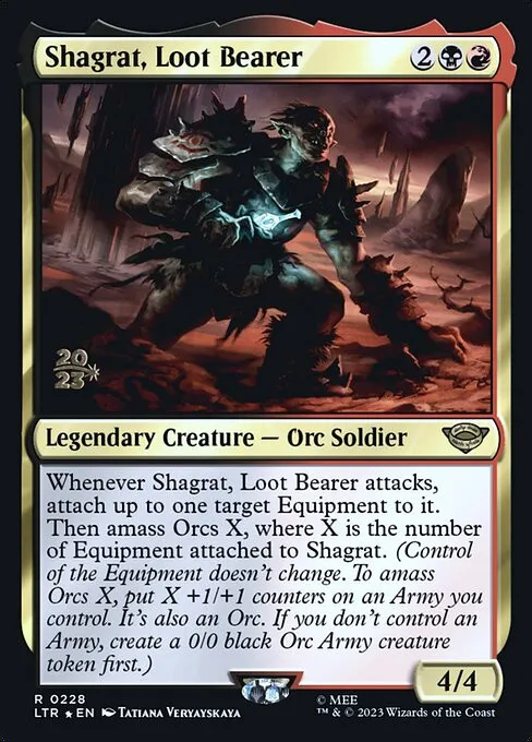 Shagrat, Loot Bearer - Foil