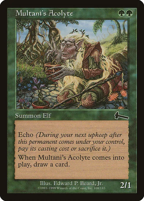 Multani's Acolyte - Foil