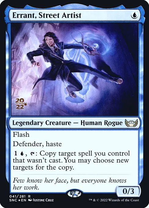 Errant, Street Artist - Foil