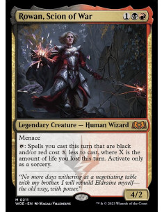 Rowan, Scion of War