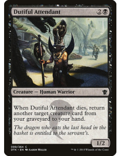 Dutiful Attendant - Foil