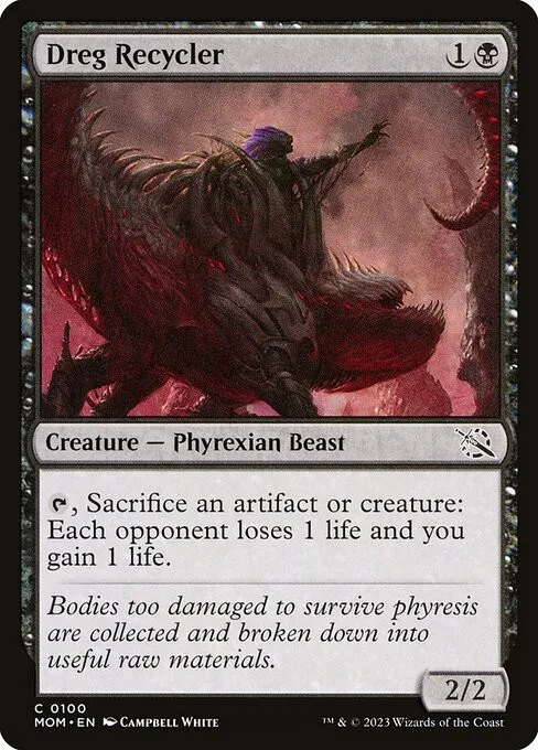 Dreg Recycler - Foil