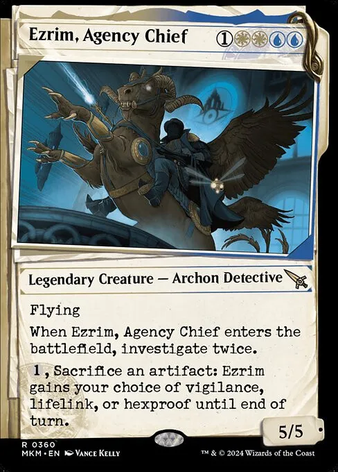 Ezrim, Agency Chief - Foil