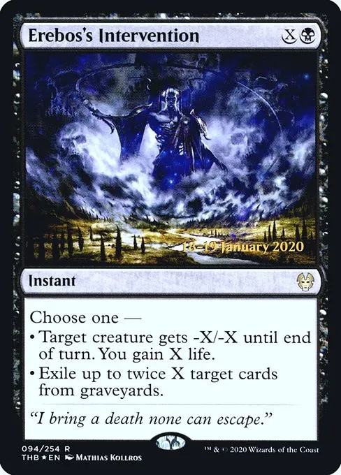 Erebos's Intervention - Foil