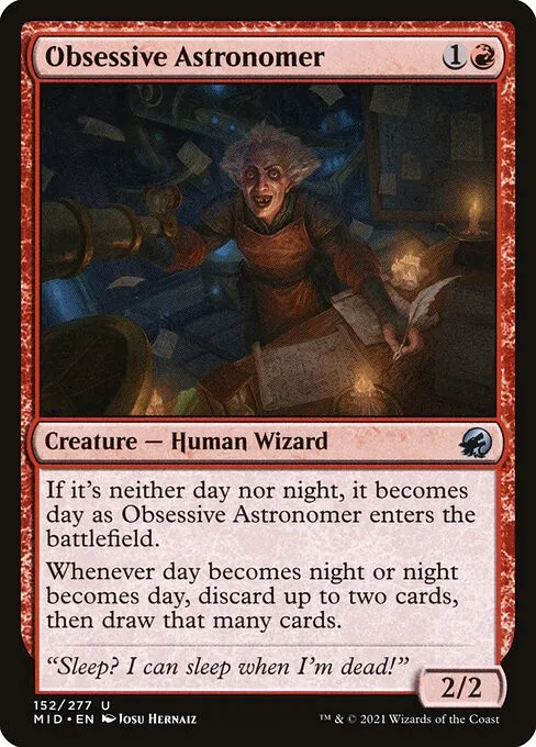 Obsessive Astronomer - Foil
