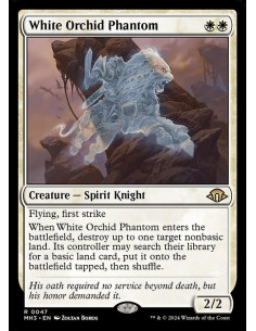 White Orchid Phantom - Foil