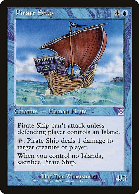 Pirate Ship - Foil