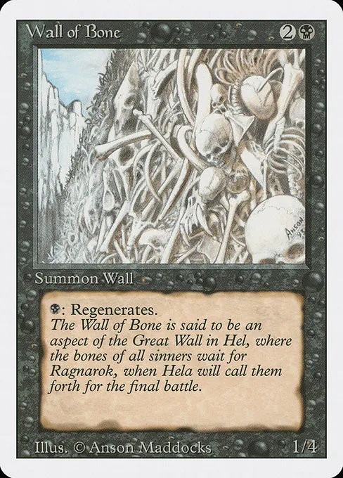 Wall of Bone