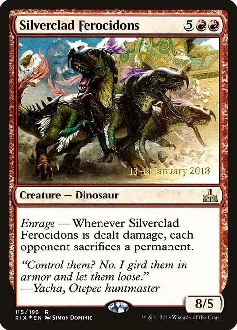 Silverclad Ferocidons - Foil