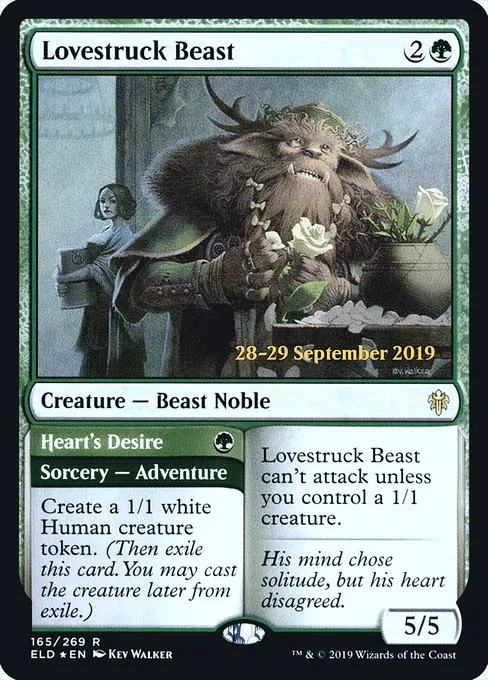 Lovestruck Beast // Heart's Desire - Foil